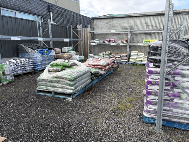 Plants and displays at Presti Nursery